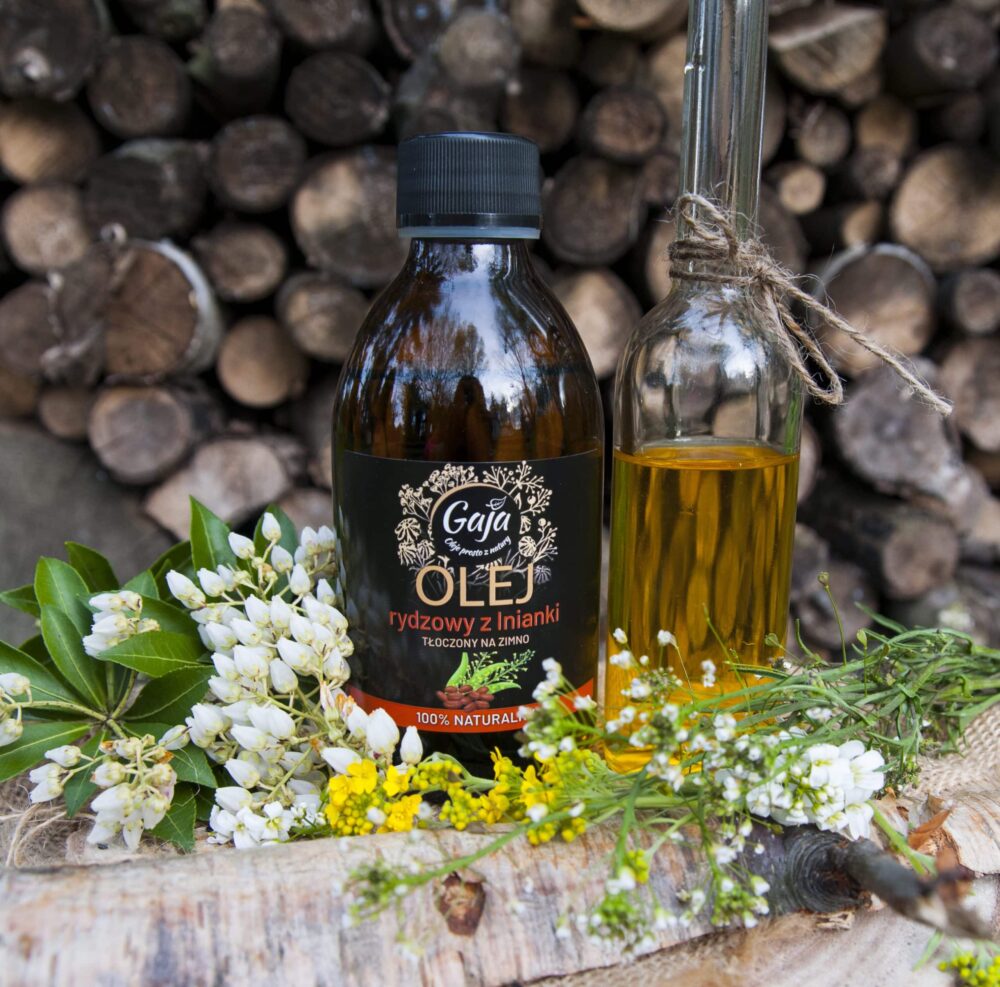 Olej rydzowy nierafinowany, 100% naturalny