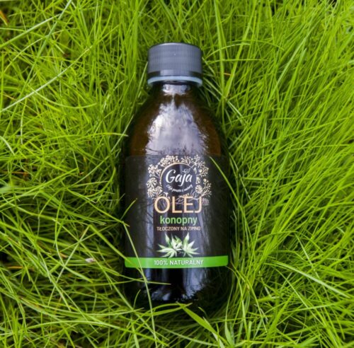 Olej z konopi siewnej - Olejarnia Gaja