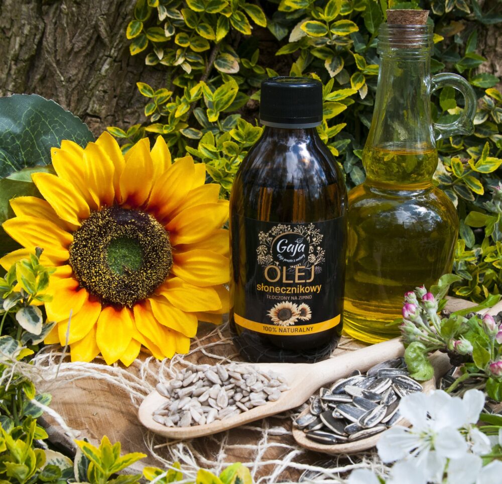 Olej słonecznikowy - Olejarnia Gaja