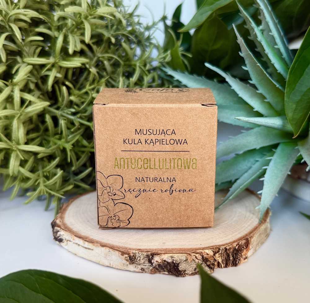 Naturalna kula do kąpieli Antycellulitowa - Olejarnia Gaja