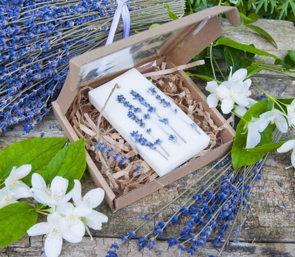 Naturalna lawendowa tabliczka zapachowa - Olejarnia Gaja