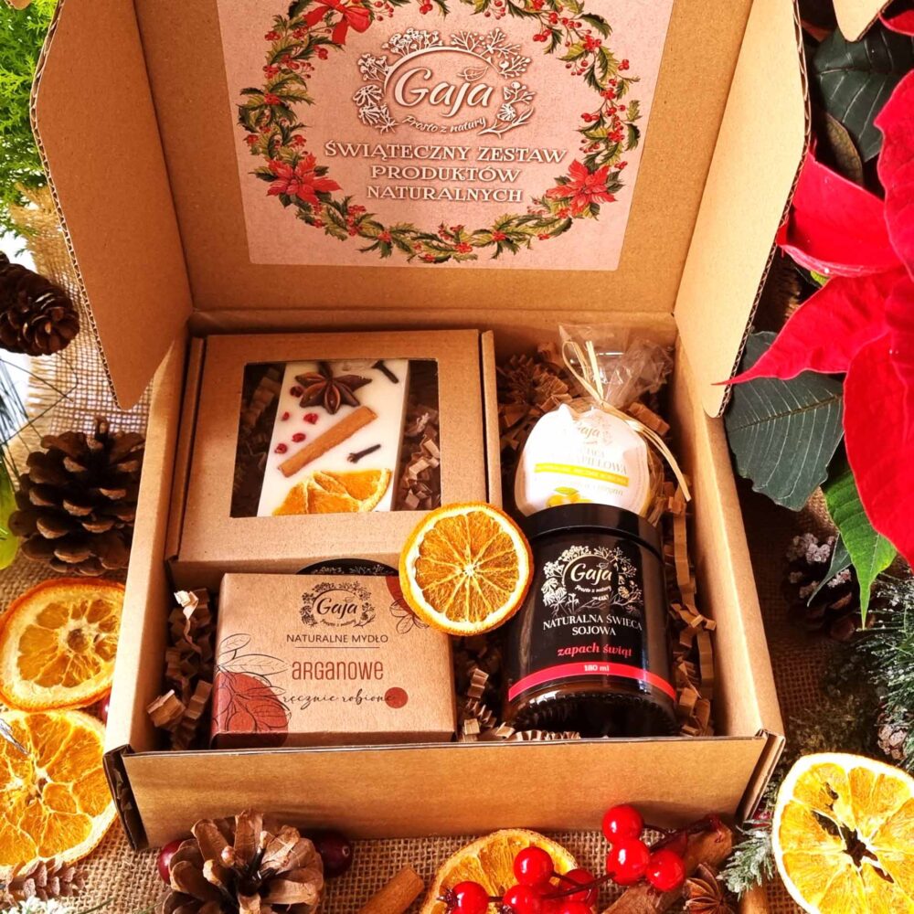 Świąteczny zestaw prezentowy - Olejarnia Gaja