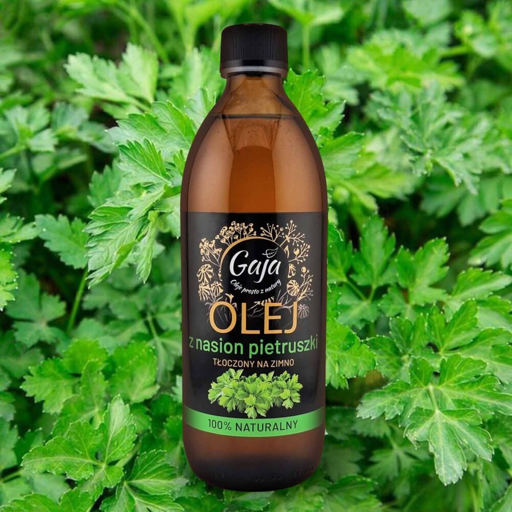 Olej z nasion pietruszki - Olejarnia Gaja