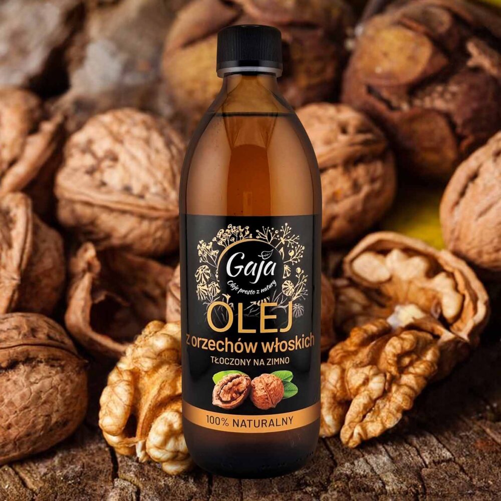 Olej z orzechów włoskich - Olejarnia Gaja