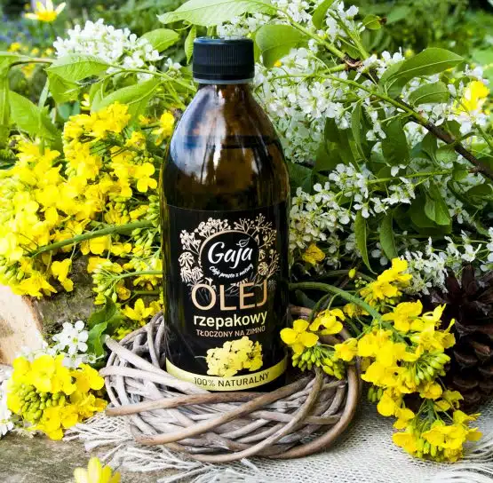 olej rzepakowy naturalny tłoczony na zimno